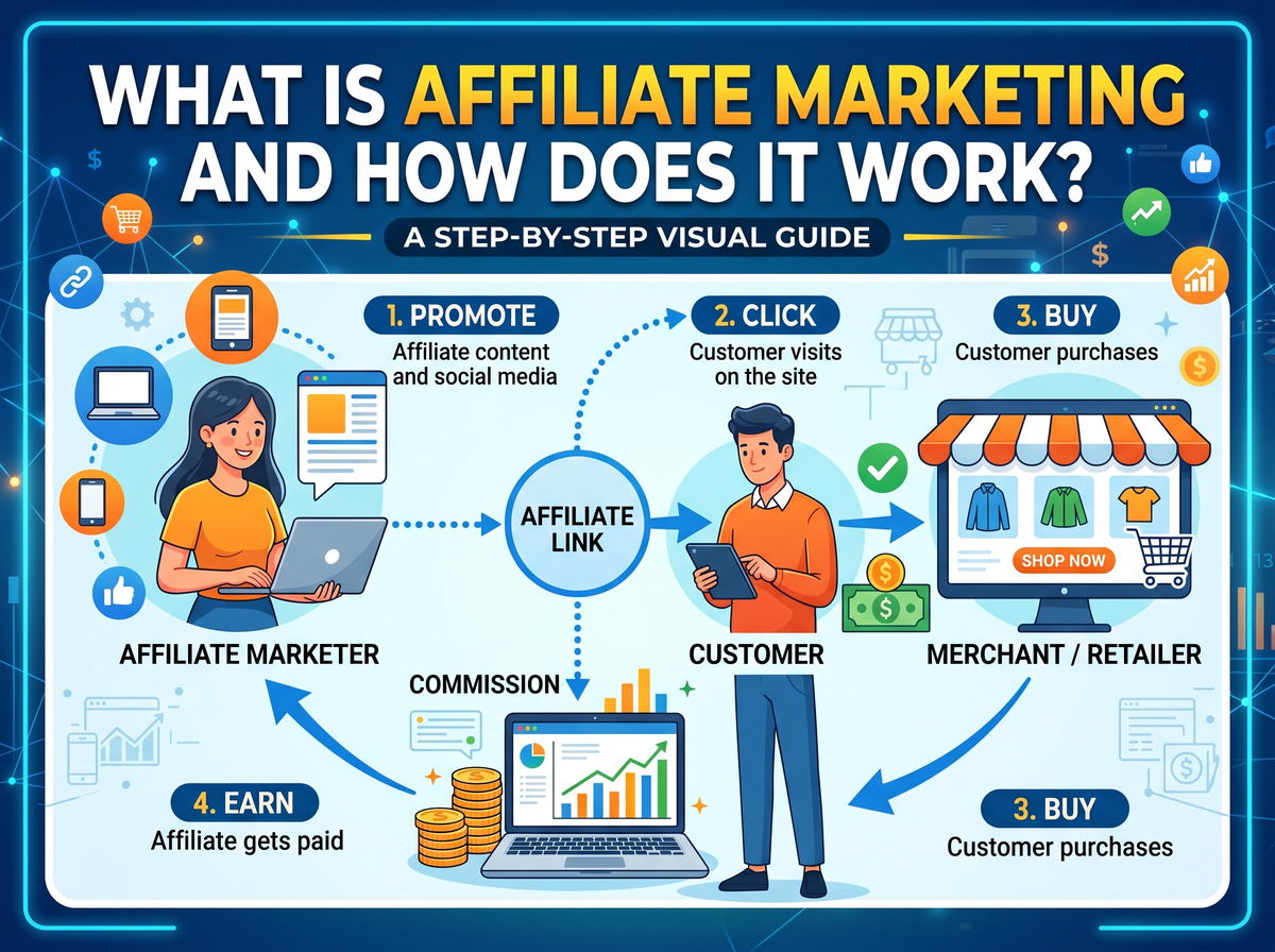 What Is Affiliate Marketing and How Does It Work?