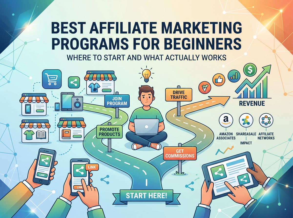 Best Affiliate Marketing Programs for Beginners: Where to Start and What Actually Works
