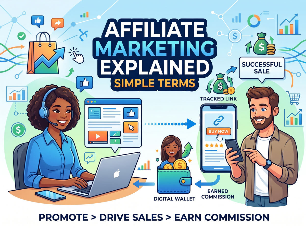 Affiliate Marketing Explained in Simple Terms