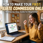How to Make Your First Affiliate Commission Online