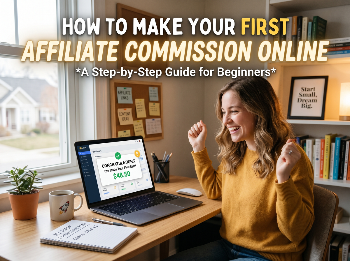How to Make Your First Affiliate Commission Online