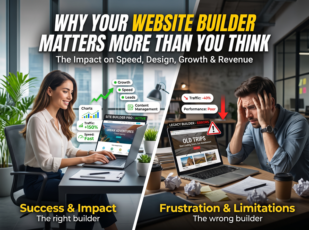 Picking the Right Foundation: Why Your Website Builder Matters More Than You Think